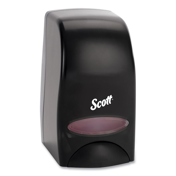 Scott Manual Skin Care Dispenser, 1000 mL, 5" x 5.25" x 8.38", Black - KCC 92145