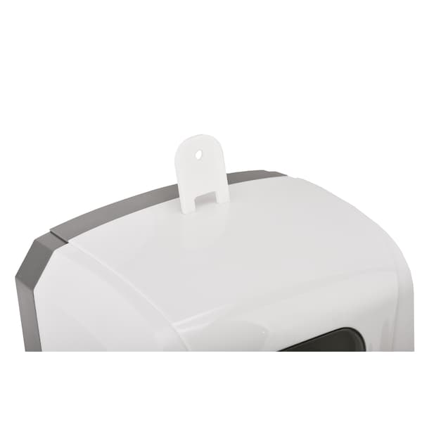 Alpine Industries Automatic Liquid/Gel Hand Sanitizer/Soap Dispenser, 1200 mL, White - 430-L