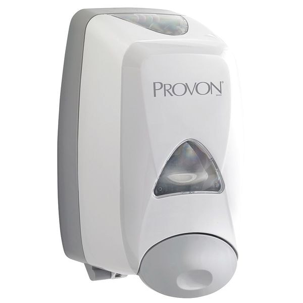 Provon FMX-12 Dispenser, Push-Style, 1250mL, Dove Gray - 5160-06