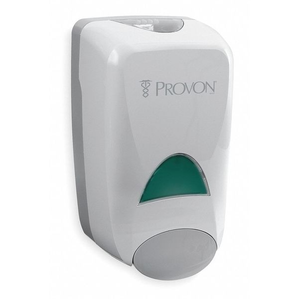Provon FMX-12 Dispenser, Push-Style, 1250mL, Dove Gray - 5160-06