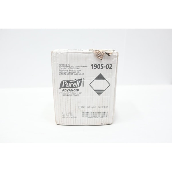 Purell 1905-02 INSTANT HAND SANTITZER FOAM OTHER DECONTAMINATION, 2PK - 1859