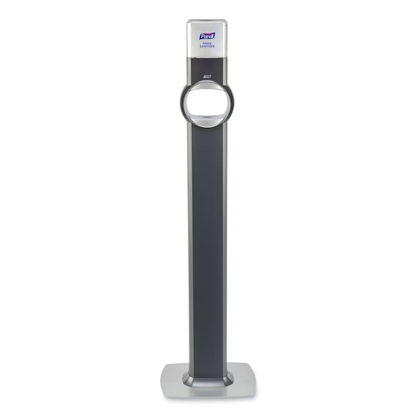 Purell FS8 Floor Stand Dispenser with Energy-on-the-Refill and SMARTLINK Capability, Graphite - 7724-DS