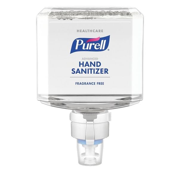 Purell Hand Sanitizer, ES8 Series, Foam, Cartridge, 1,200 mL, Requires Dispenser, 2 PK - 7751-02