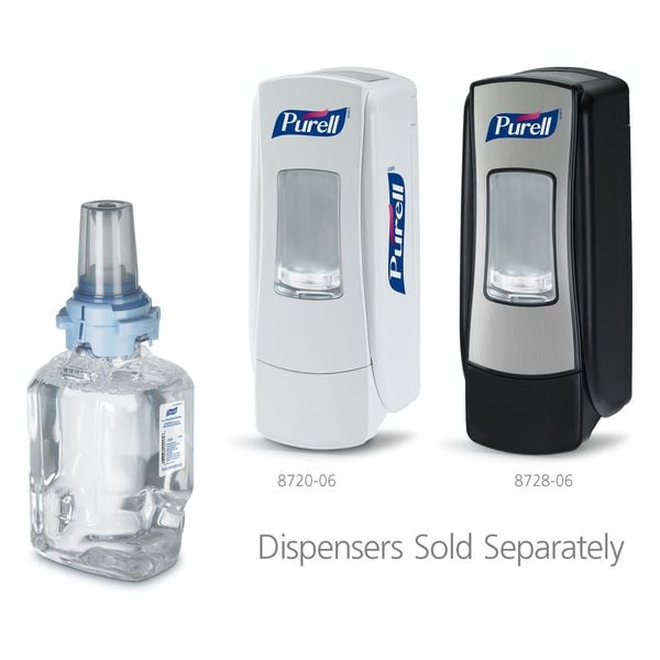 Purell Advanced Hand Sanitizer Foam, 700mL ADX-7 Refill, PK4 - 8705-04