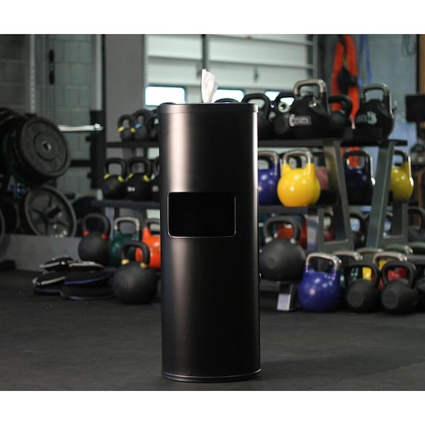 Zogics Disinfectant Wipes Dispenser, Powder Coated Floor Dispenser - Z650B