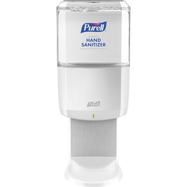 Purell Dispenser, f/1200 ml Hand Sanitizer, Push-Style, White - GOJ642001
