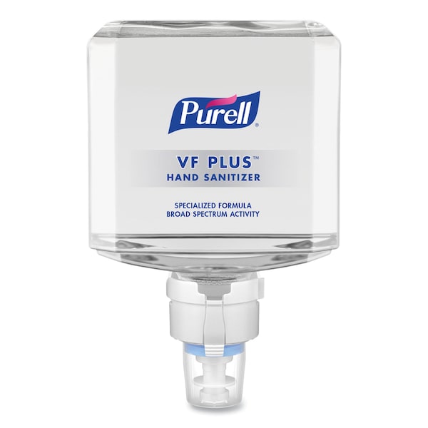 Purell VF PLUS Hand Sanitizer Gel, 1,200 mL Refill Bottle, Fragrance-Free, For ES8 Dispensers, PK2 PK - 7099-02