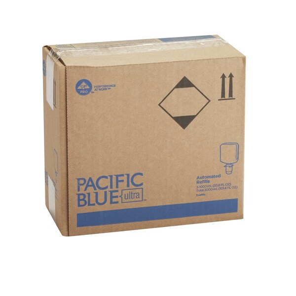 Georgia-Pacific Hand Sanitizer, Cartridge, 1000mL, Foam, PK3 - 43337