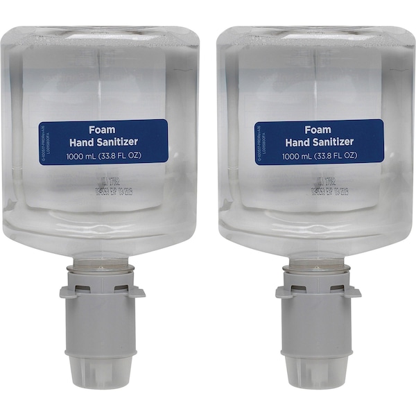Georgia-Pacific Hand Sanitizer, Cartridge, 1000mL, Foam, PK3 - 43337