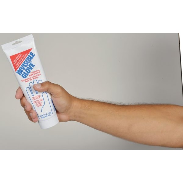Blue Magic Protective Hand Cream, Invisible Glove, Liquid, 5 oz Tube, Non-Greasy, Fragrance Free - 5215-12