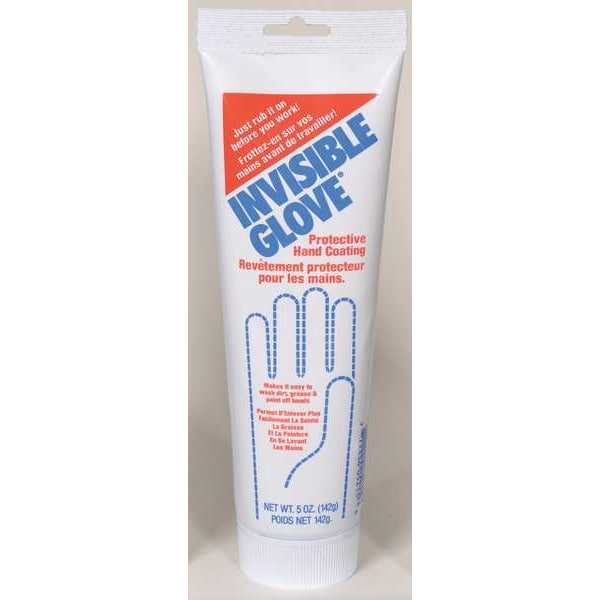 Blue Magic Protective Hand Cream, Invisible Glove, Liquid, 5 oz Tube, Non-Greasy, Fragrance Free - 5215-12