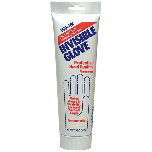 Blue Magic Protective Hand Cream, Invisible Glove, Liquid, 5 oz Tube, Non-Greasy, Fragrance Free - 5215-12