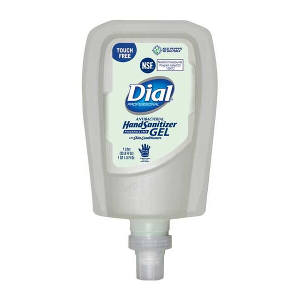Dial Hand Sanitizer, Gel, 1000mL Size, PK3 - 19029