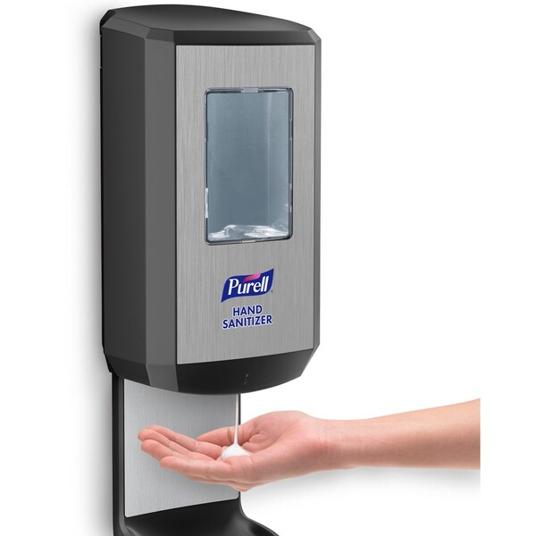 Purell Dispenser, f/CS6 Hand Sanitizer, 1200ml Cap, Graphite/SR - GOJ652401
