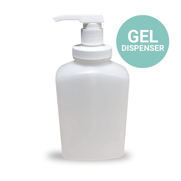 Zogics Table Top Gel Pump Dispenser, 32 oz, 12PK - PBO32-12