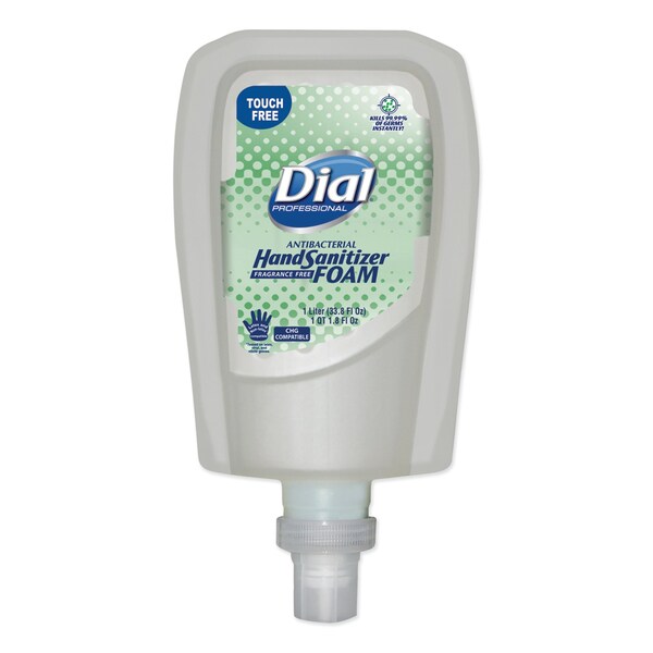 Dial FIT Antimicrobial Foam Hand Sanitizer Touch-Free Disp Rfl, 1000mL, PK3 - 16694
