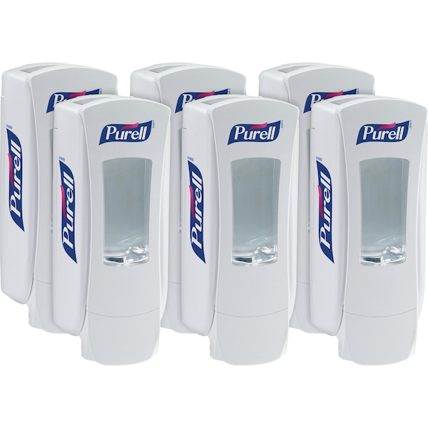 Purell Dispenser, f/Sanitizer, 1250 ml, 4-1/2x4x11-1/4, WE, PK 6 - GOJ882006CT