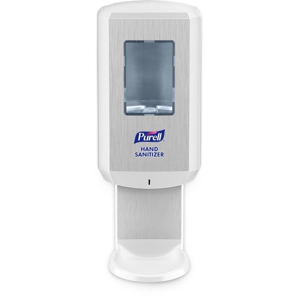 Purell Dispenser, f/CS6 Hand Sanitizer, 1200ml Cap, White/SR - GOJ652001
