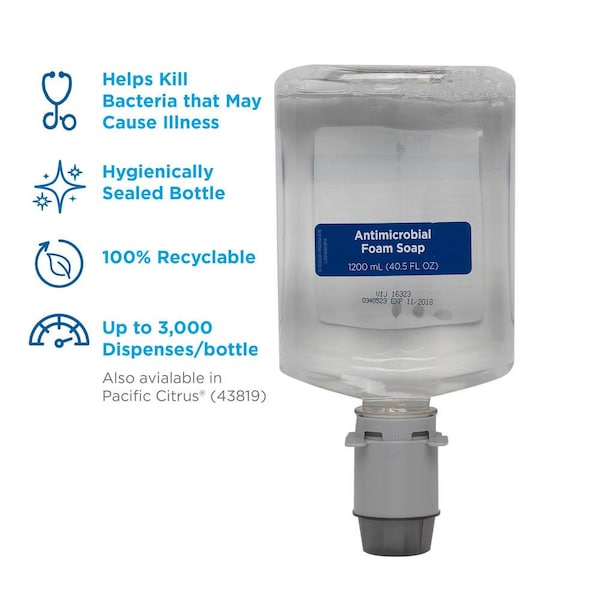 Georgia-Pacific 1200 ml Foam Hand Soap Cartridge - 43818