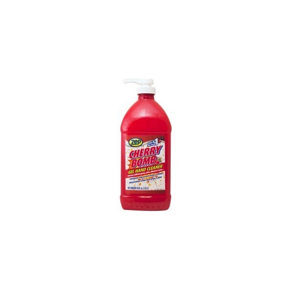 Amrep Zep Commercial Cherry Bomb Hand Cleaner - 48 oz. Bottle, 4/Case - ZUCBHC484 - ZUCBHC484