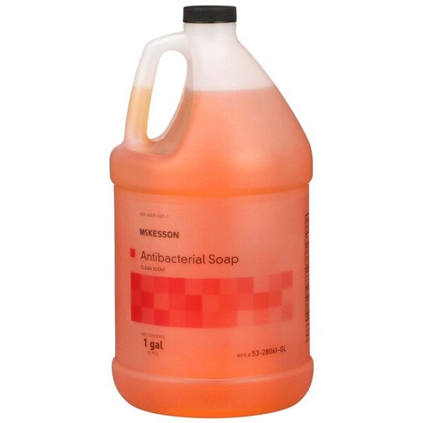 Mckesson Clean Scent Antibacterial Soap, 1 gal. Jug, 4PK - 53-28061-GL