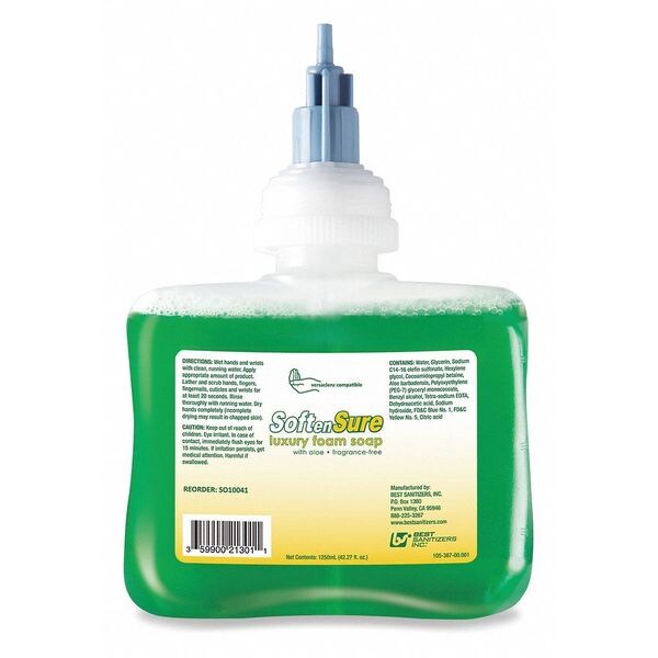 Best Sanitizers 1250 ml Foam Hand Soap Cartridge - SO10041