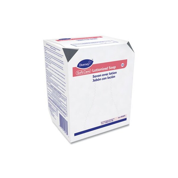 Johnson Diversey Diversey, SOFT CARE LOTIONIZED HAND SOAP, 1,000 ML CARTRIDGE, FLORAL SCENT, 12PK - 05487