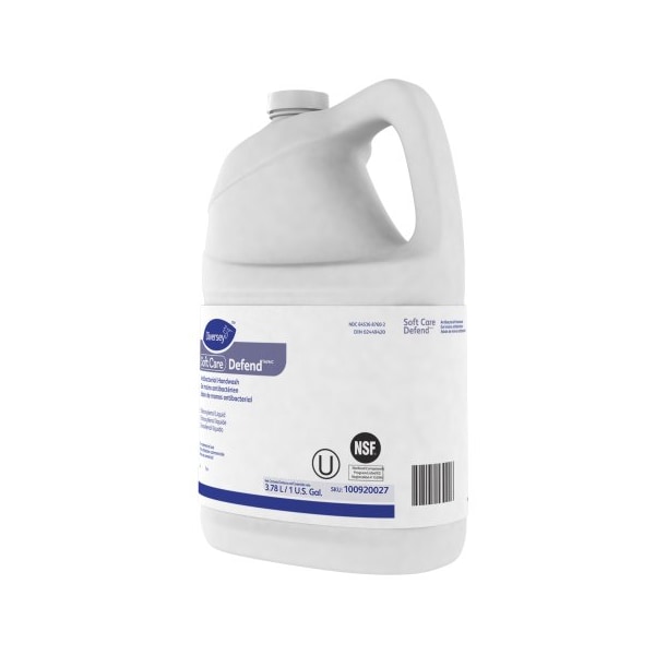 Diversey Soft Care Defend Antibacterial Handwash for IntelliCare Dispensers, 1 gal Bottle, 4PK - 100920027