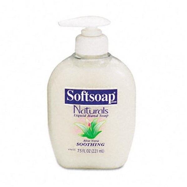 Softsoap Softsoap 26012EA Moisturizing Hand Soap w/Aloe- Liquid- 7.5 oz Pump Bottle Pack of  6 - 26012EA