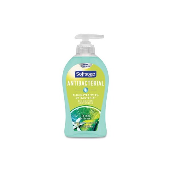 Softsoap Softsoap, Antibacterial Hand Soap, Fresh Citrus, 11 1/4 Oz Pump Bottle, 6PK - 44572