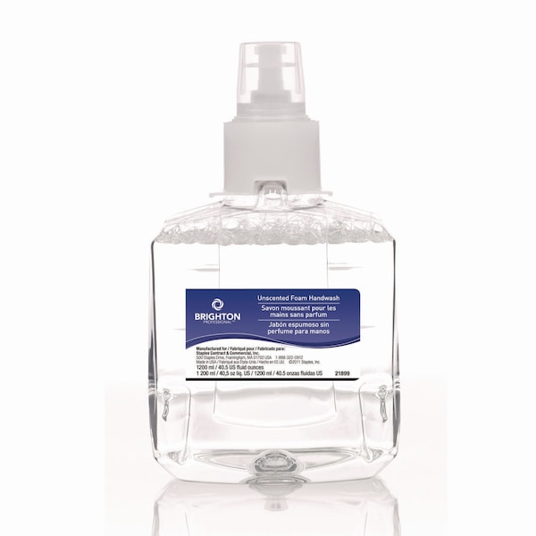 Brighton Professional LTX-12 Hand Soap Refill, Unscented, 1,200 mL, 2PK - 21899