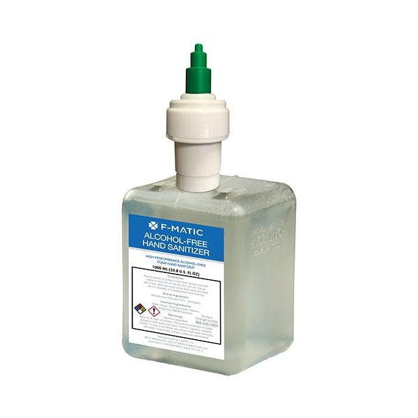 F Matic AlcoholFree Foam Hand Sanitizer 1000 mL Refill, 4PK - SP100-HS