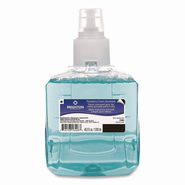 Brighton Professional Foaming Hand Soap Refill for BP Dispenser, Pomeberry Scent, 1,200 mL, 2PK - 21900