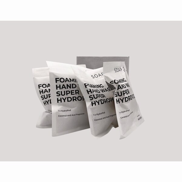 Soap2O Foaming Super HydroPods, Coconut Acai, 1 gal Refill, 40PK - S2OFHSCA