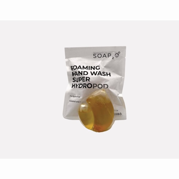 Soap2O Foaming Super HydroPods, Coconut Acai, 1 gal Refill, 4PK - S2OFHSCABX