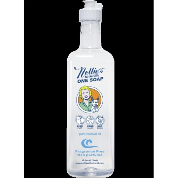 Nellies All-Natural Fragrance Free One Soap - NE49514
