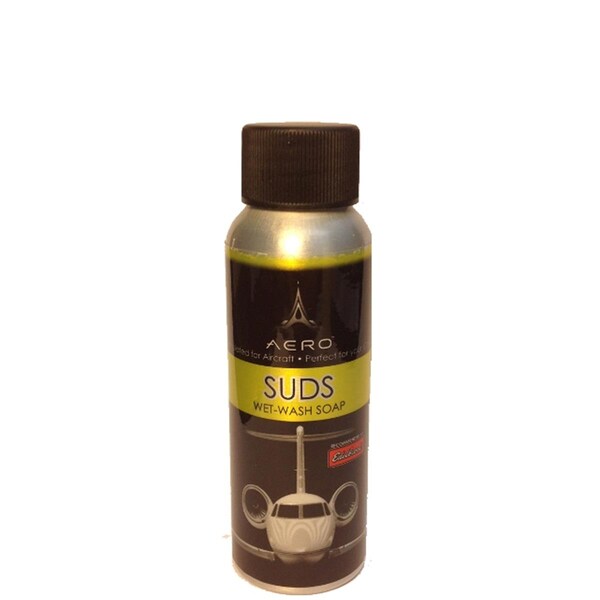 Aero 2.5 Oz. Suds Gentle Car Wash Soap- Mini Aluminum Bottle - 4626
