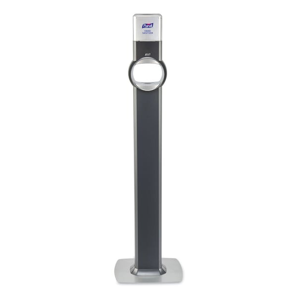 Purell FS6 Touch-Free Floor Stand Dispenser, 1,200 mL, 12.5 x 11.3 x 38.5, Graphite - 6424-DS
