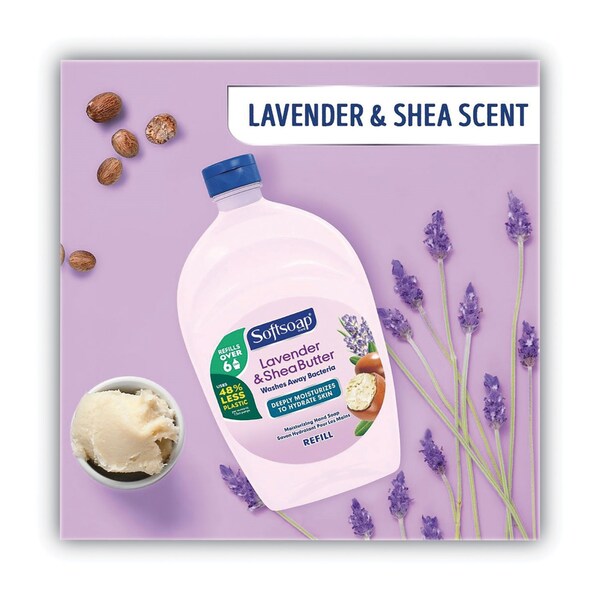 Softsoap Liquid Hand Soap Refill, Lavender and Shea Butter Scent, 50 oz - US07151A