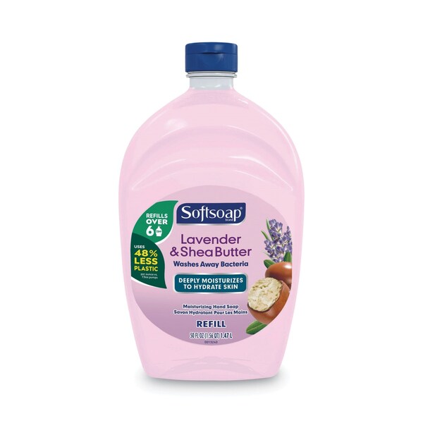 Softsoap Liquid Hand Soap Refill, Lavender and Shea Butter Scent, 50 oz - US07151A