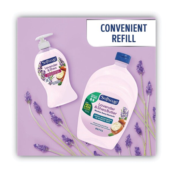 Softsoap Liquid Hand Soap Refill, Lavender and Shea Butter Scent, 50 oz - US07151A