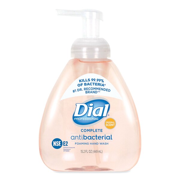 Dial Professional Antibacterial Foaming Hand Wash, Original Scent, 15.2 oz - DIA98606