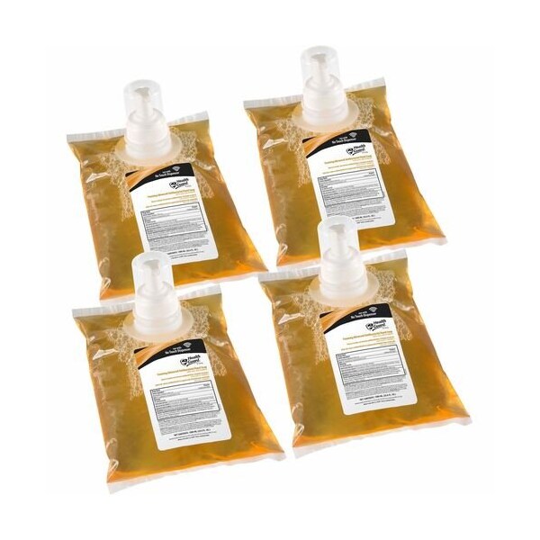 Kutol Products Hand Soap, Antibacterial, 1000 mL, Amber, 4PK - KUT21344