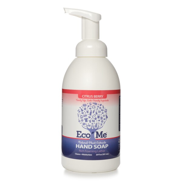 Eco Me Hand Soap, Citrus Berry 20 oz., PK6 - ECOM-HSB120-06
