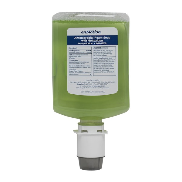 Georgia-Pacific 1200 ml Foam Hand Soap Refill Cartridge - 42819
