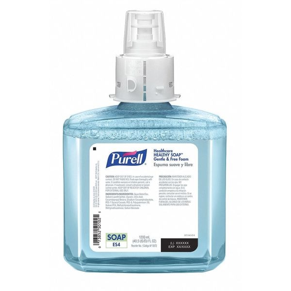Purell Hand Soap, Series ES4, 1,200 mL, Foam, Fragrance Free, 2 PK - 5072-02