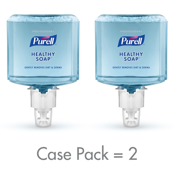 Purell Hand Soap, Series ES4, 1,200 mL, Foam, Fragrance Free, 2 PK - 5072-02