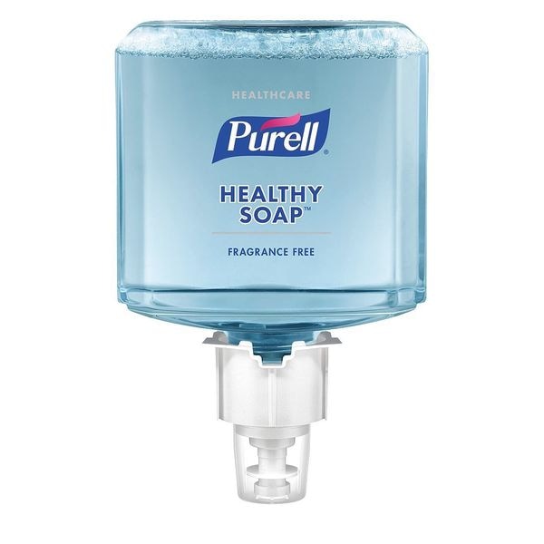 Purell Hand Soap, Series ES6, 1,200 mL, Foam, Fragrance Free, Requires Dispenser, 2 PK - 6472-02