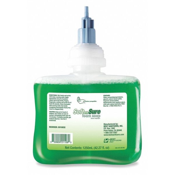 Best Sanitizers 1250 ml Foam Lotion Soap Cartridge - SO10032