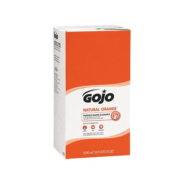 Gojo GOJO Natural* Orange Pumice Hand Cleaner Refill Box - 5,000 mL, 2PK - BUY00442290